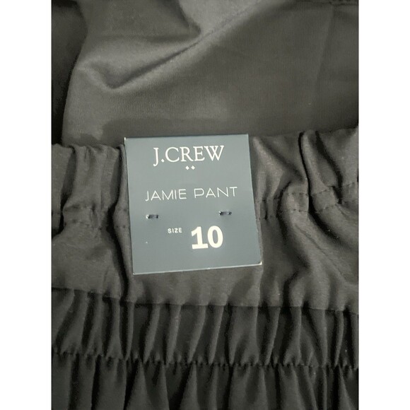 J.CREW Black Maternity Jamie Pant sz 10 NWT - Picture 3 of 5